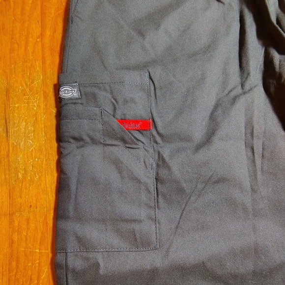 Dickies EDS Signature Black Petite Natural Rise Tapered Leg PullOn Scrub Pants M - Picture 3 of 10